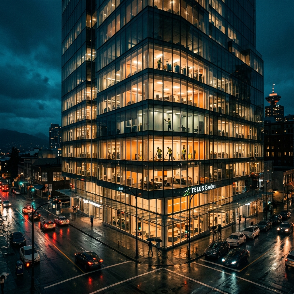 Vancouver office building maintained by PacificShine
